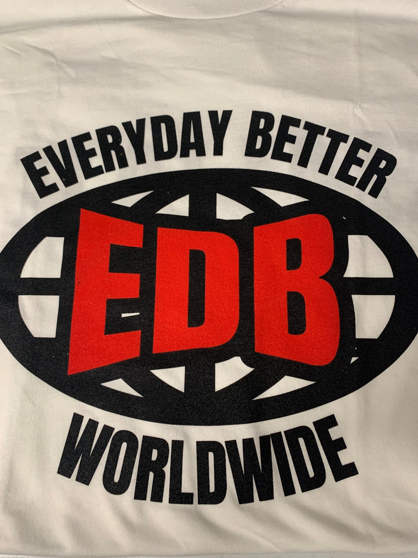 WHITE EDB WORLDWIDE TEE