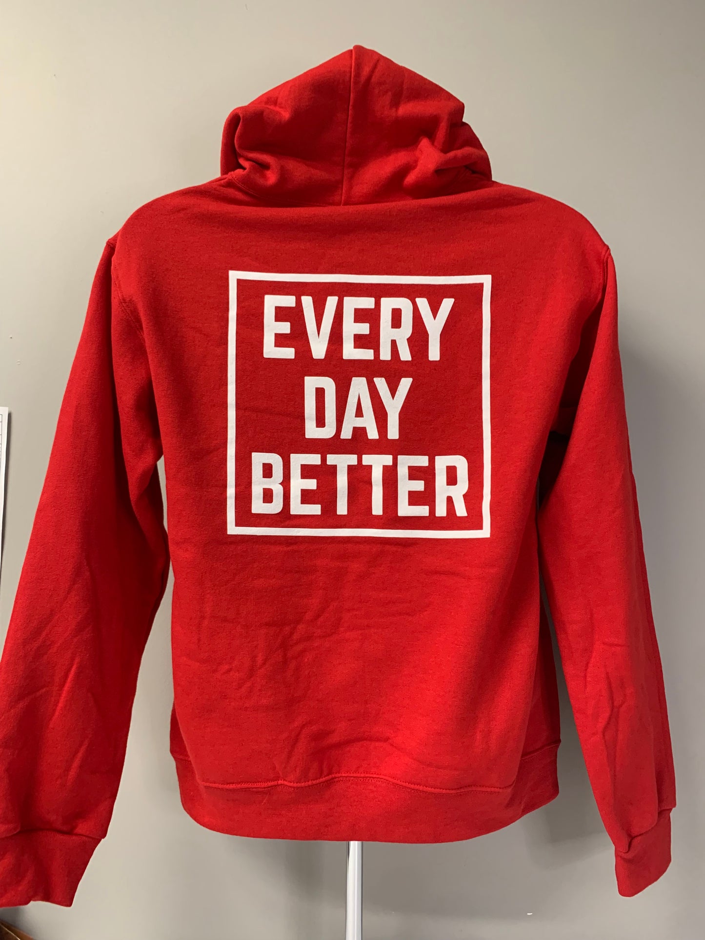 RED "better" HOODIE