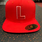 RED LAHAINALUNA "L" SNAPBACK - team FUNDRAISER